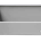Thumbnail image #1 for Steril-Sil Company E1-CBD-2V Countertop Condiment Dispenser, Stainless Steel, Holds 2 Inserts Vertically, 23-1/4" x 16-1/2" x 9-1/4"H