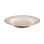 Thumbnail image #1 for Steelite International Homer, Green Band HL3801 Round China Pasta Bowl, Green Band, 20 oz, 11 in 1 Dozen