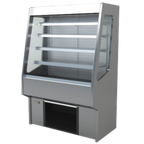 Thumbnail image #1 for RPI Industries Bandit SCRFC4878R-III Open-Air Refrigerated Display Case, 48"W x 78"H, Self-Contained, 4-Tier