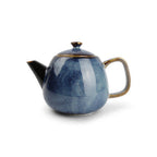 Thumbnail image #2 for Mikasa Hospitality F2d 5344999 Porcelain Teapot with Lid, 27.1 oz, Blue Case of 12