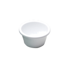 Thumbnail image #1 for G.E.T. R15SM-W Round White Melamine Ramekin, 1-1/2 oz Case of 6