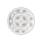 Thumbnail image #1 for Steelite International Folio, Porcelain 62541FP812 9" Round Porcelain Rim Plate with Scalloped Edge Case of 2 Dozen