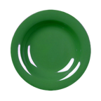 Thumbnail image #1 for Thunder Group CR5809GR Melamine Salad Bowl, 13 oz, 9-1/4 in Diameter, Green Case of 4 Dozen