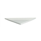 Thumbnail image #1 for G.E.T. Bugambilia PT003-MOD Triangular Cast Aluminum Buffet Platter with Resin Coating, 15" x 15", 1" Deep