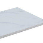 Thumbnail image #1 for ATSMFG ATE3045-WH Rectangular Laminated Table Top, 30" x 45", White Marble, 1.5" Thick, PVC Edge and Back Sheet