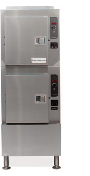 Product image #5 for Steamcraft Gemini 10 Pressureless Gas Convection Steamer with 2 Compartments