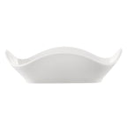 Thumbnail image #1 for CAC China Alice AFD-6 Porcelain Free-Form Floral Dish, 6-1/2-Inch Case of 3 Dozen
