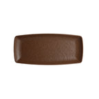 Thumbnail image #1 for Steelite Creations, Cali 7180TM507 Rectangular Melamine Plate, Redwood, 9.5" x 4.375" x 1" 1 Dozen