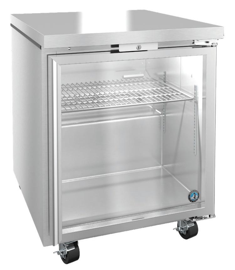 Product image #5 for Hoshizaki Steelheart 27-Inch Low Profile Undercounter Refrigerator with One Glass Door