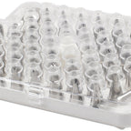 Thumbnail image #2 for JB Prince B603 A Nickel-Plated Pastry Tip Set with 51 Assorted Tubes, 2 Flower Nails, Coupling, and Storage Box