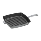 Thumbnail image #1 for Zwilling J.A. Henckels Staub® 1003311 Square Enameled Cast Iron Grill Pan, 12-Inch, Induction Ready