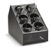 Thumbnail image #4 for Vollrath Countertop 6-Compartment Flatware Holder with 6 Cylinders