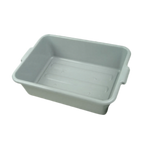 Thumbnail image #1 for Thunder Group PLBT007G 1-Compartment Polyethylene Bus Box, 20-1/2 x 15-1/2 x 7 in, Gray