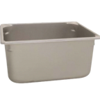 Thumbnail image #1 for AllPoints Foodservice Parts & Supplies 78339 Stainless Steel 1/2-Size Solid Steam Table Pan, 6" Deep, 10 qt.