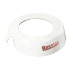 Thumbnail image #1 for TableCraft Products CM7 Russian Dispenser ID Collar, White Plastic, Fits 48 oz Dispenser