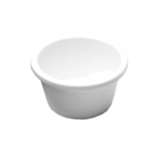 Thumbnail image #1 for G.E.T. Must Haves - EGS R3SM-W . . 3 oz White Melamine Round Ramekin Case of 6