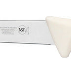 Thumbnail image #1 for Thunder Group SLKF405WT Wide Boning Knife, 6-Inch German Steel Blade, White Polypropylene Handle Case of 6