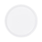 Thumbnail image #1 for G.E.T. Monet - EGS B190053-W Round White Melamine Plate, 5 1/4" Diameter x 7/8" High Case of 6