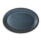 Thumbnail image #1 for Steelite International Robert Gordon, Potter's Collection 6124RG021 Porcelain Oval Platter, 14" x 10", Storm