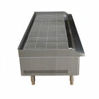 Thumbnail image #2 for SABA CB-60 60-Inch Countertop Gas Radiant Charbroiler with Manual Controls and Cast-Iron Grate