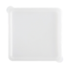 Thumbnail image #1 for G.E.T. GET LID-1501-CL Clear Polypropylene Snap-On Salad Bar Crock Lid 1 Dozen