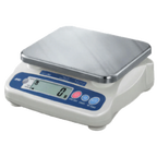 Thumbnail image #1 for Penn Scale A & D Weighing SJ-2000HS Digital Portion Control Food Scale, 4.4 lb Capacity, Stainless Steel Rectangular Platform, LCD