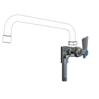 Thumbnail image #1 for NBR Equipment P4A Add-On Pre-Rinse Faucet, Brass Body, Lead-Free, 1/4-Turn Ceramic Cartridges, Integral Check Valve, Without Spout, NSF