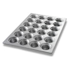 Thumbnail image #1 for Chicago Metallic Bakeware 43026 24-Cup Large Crown Muffin Pan, Coated Aluminized Steel Case of 6