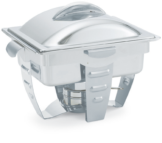 Product image #2 for Vollrath Maximillian Steel™ Half-Size Rectangular Chafer, 4.1-Quart, Mirror-Finish Stainless Steel
