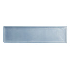 Thumbnail image #1 for Steelite International My Glass Studio GS196648 Rectangular Glass Serving Platter, 24.25" x 6.5" x 0.875"H, Solid Dusk Blue