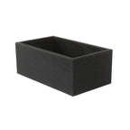 Thumbnail image #1 for Mikasa Hospitality (Lifetime Brands, Inc.) Select Concept BQ127B Wood Cutlery Box, Black Oak, 5.9"W x 10.23"D x 3.93"H Case of 2