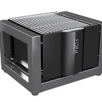 Thumbnail image #1 for Kopa Grilling Solutions KOPA HIBACHI Tabletop Charcoal Grill, 5mm Fire-Pit Walls, 8mm Round-Bar Grids, Stainless Steel Frame