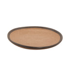 Thumbnail image #1 for G.E.T. Pottery Market CS-90-TP . . 9-Inch Round Coupe Melamine Dinner Plate, Speckled Taupe 1 Dozen