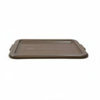 Thumbnail image #1 for TableCraft Products 1531BR Polypropylene Tote Box Cover, Brown, 21-3/4" x 16" x 1" Case of 12