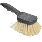 Thumbnail image #1 for AllPoints Foodservice Parts & Supplies 1421378 Scrub Brush, 8" Long, 1-5/8" Polypropylene Bristles, Black Plastic Handle