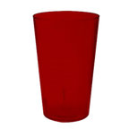 Thumbnail image #1 for G.E.T. GET 5032-1-R 32 oz Red Textured SAN Plastic Tumbler Case of 4 Dozen