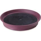 Thumbnail image #1 for Dinex Duratherm DX1411061 Plastic Cranberry Induction Base, 9-5/7" Diameter x 1-5/7"H, for Induction Charger