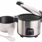 Thumbnail image #5 for Winco RC-S301 Commercial Electric Rice Cooker/Warmer, 30-Cup Uncooked/60-Cup Cooked, Stainless Steel, Hinged Lid