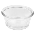 Thumbnail image #1 for G.E.T. HG-010-CL 2 oz Clear SAN Plastic Ramekin, 2-3/8" Diameter x 1-1/8" Deep Dozen Case of 4 Dozen