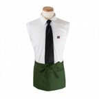 Thumbnail image #1 for Chef Revival 3PWACHG Hunter Green Polyester Waist Apron, 25 x 11 in, 3 Pockets with Pen Pocket Case of 24