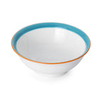 Thumbnail image #2 for Mikasa Hospitality Sunday Brunch 5260154 Coupe Soup Bowl, 7.25 in, 23.7 oz, Turquoise Porcelain Case of 24