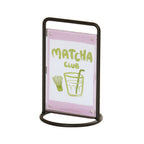Thumbnail image #1 for Cal-Mil Logan 25203-46-13 Round Wire Tabletop Sign Holder, 4.5" x 4.5" x 7.25"H Case of 6