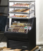 Thumbnail image #5 for True 36-1/8-Inch Horizontal Air Curtain Dry Goods Refrigerated Merchandiser, Self-Contained R290, LED, Black