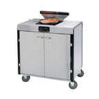 Thumbnail image #1 for Lakeside Manufacturing Creation Express 2065 Mobile Induction Cooking Cart, 1 Burner, Stainless Steel Top, 34"W x 22"D x 40-1/2"H