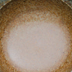 Thumbnail image #2 for Korin Inc Ainagashi BWS-311 Round China Bowl, 8 oz, 4-1/4" Diameter, Mottled Brown with Blue Accent Rim