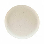 Thumbnail image #1 for G.E.T. Morocco - EGS B182106-ESS . . Round Melamine Plate, 10-3/4" Diameter, Eggshell with Speckles Case of 6