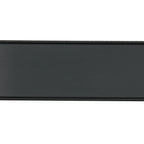 Thumbnail image #2 for Cal-Mil Hudson 26110-206-13 Rectangular Modular Tray, 21.5 x 6.75 x 1.5 in H, Raised Rim, Melamine, Matte Black Case of 3