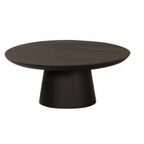 Thumbnail image #2 for Cal-Mil Brooklyn 23151-125-13 Round Wood Cake Pedestal, 12" Diameter x 5"H
