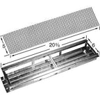 Thumbnail image #1 for AllPoints Foodservice Parts & Supplies 263683 Ceramic Infrared Burner Frame Support, 6 in Deep