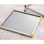 Thumbnail image #1 for Matfer Bourgeat 370114 Dishwasher Rack Stacking Frame, 15-3/4"L x 11-7/8"W x 3/4"H, Aluminum, Black, for #370102